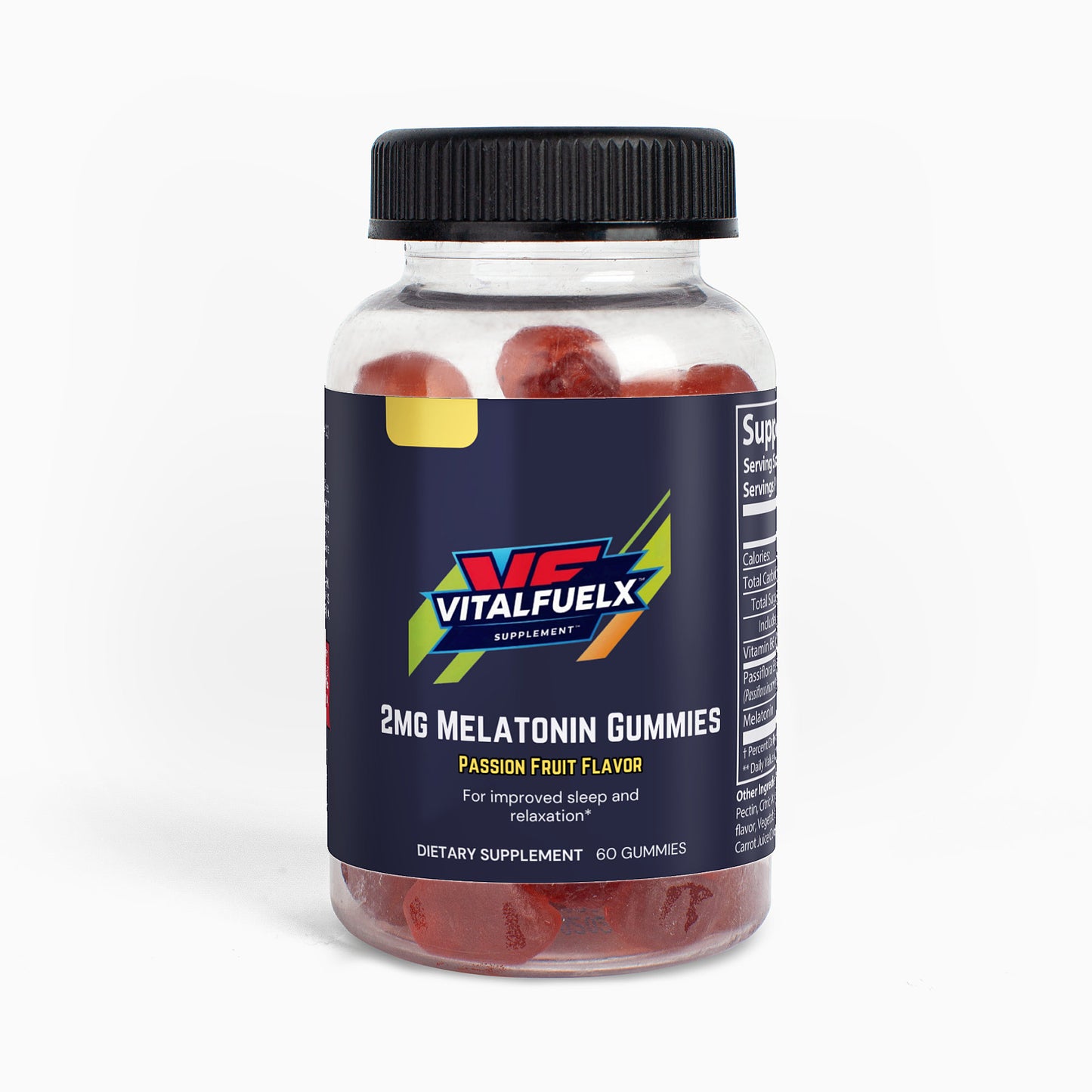 Passion Fruit Flavor Melatonin Gummies