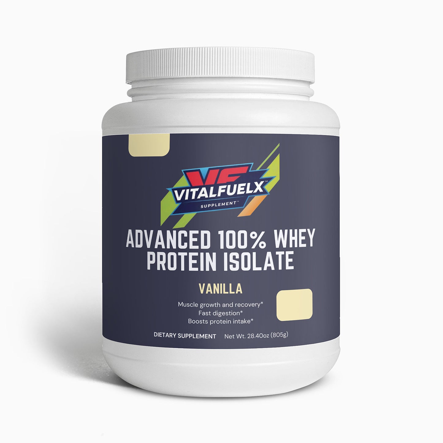 Advanced 100% Whey Protein Isolate (Vanilla)